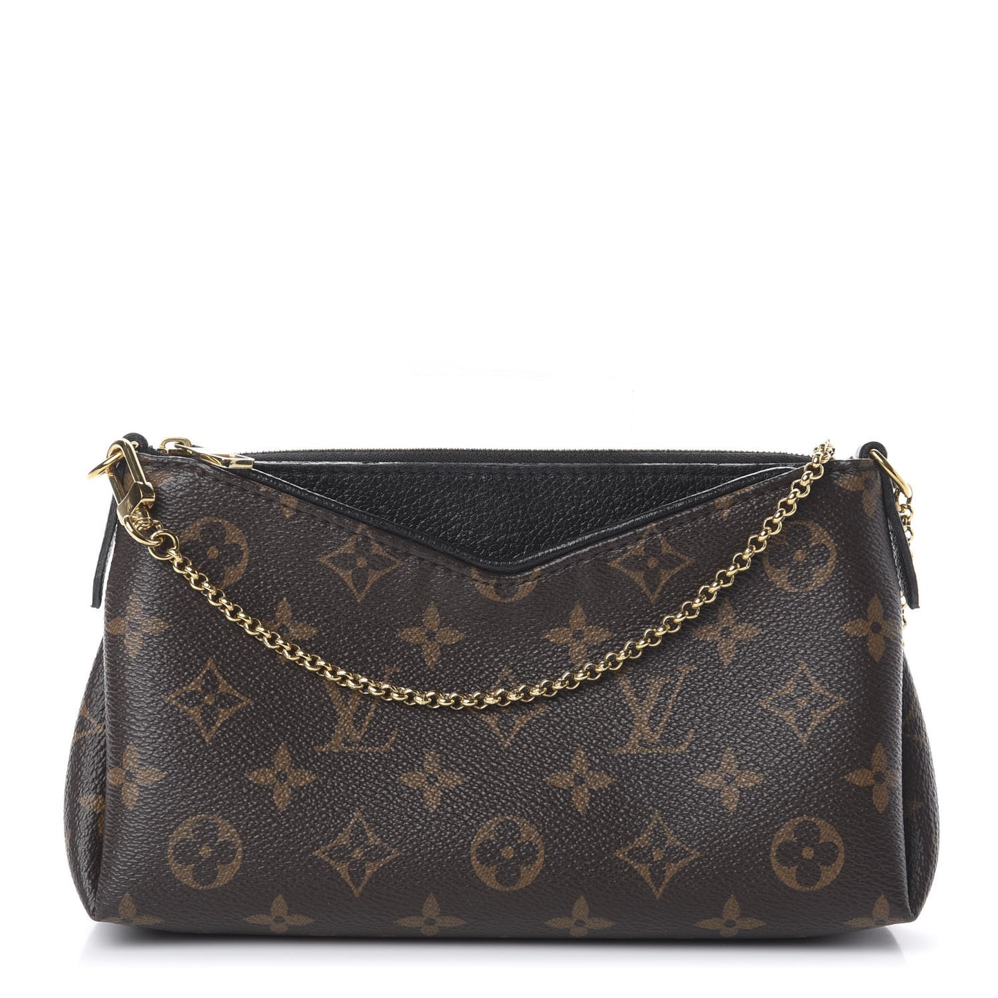 Monogram Pallas Clutch Black