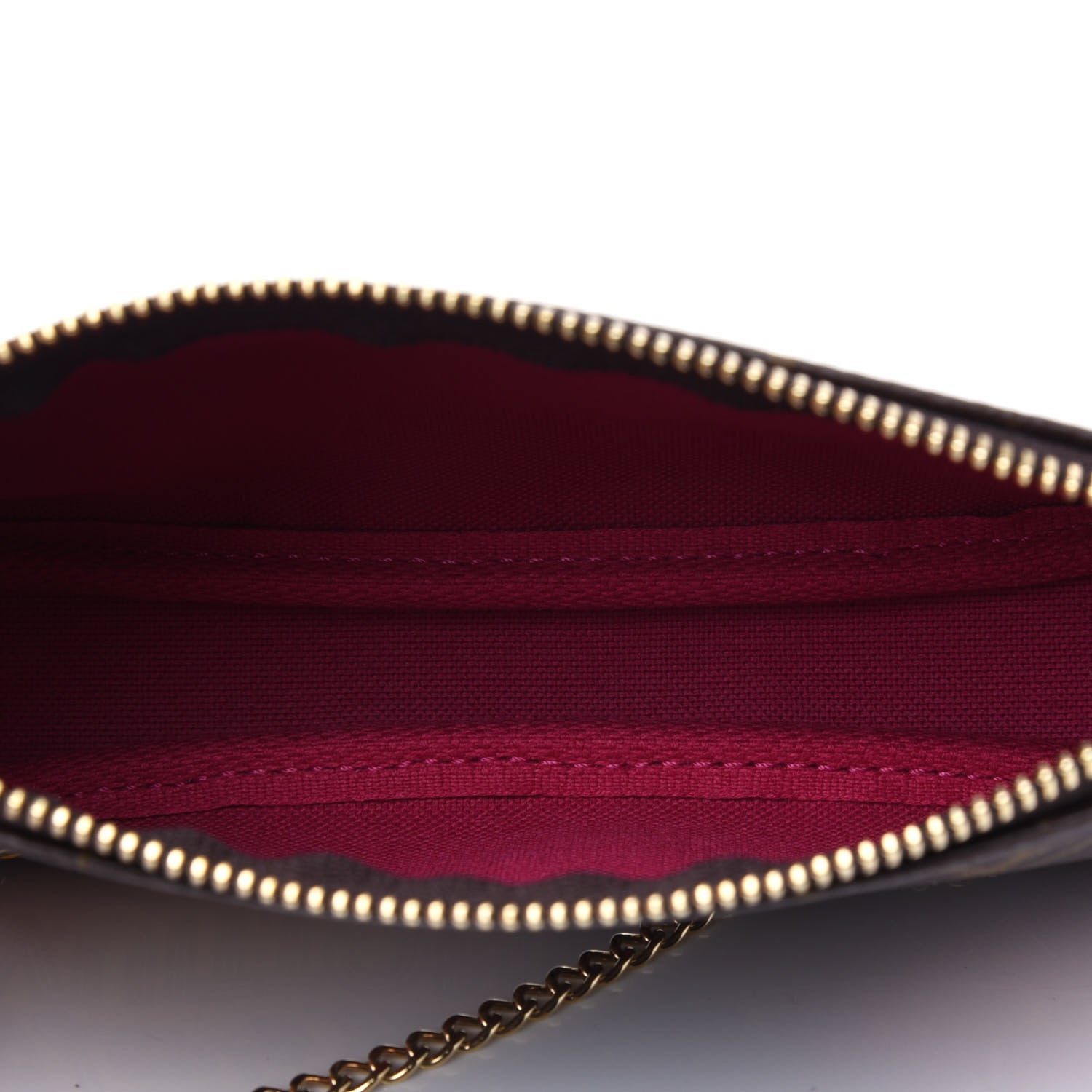 Louis Vuitton Monogram 2020 Christmas Animation Roller Coaster Mini Pochette Accessories Pivoine 3 of 4