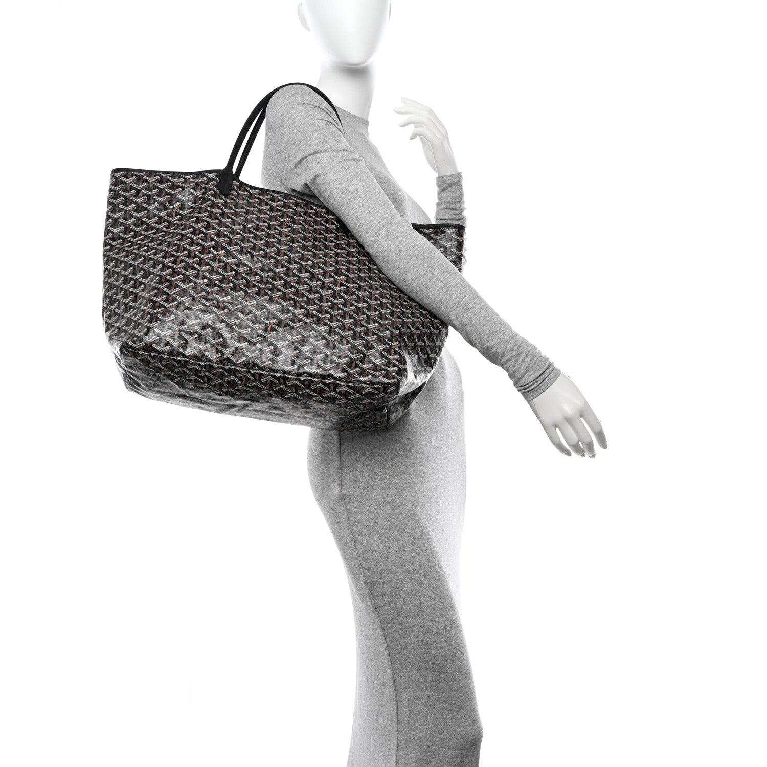 Goyard Goyardine Saint Louis GM Black 2 of 18