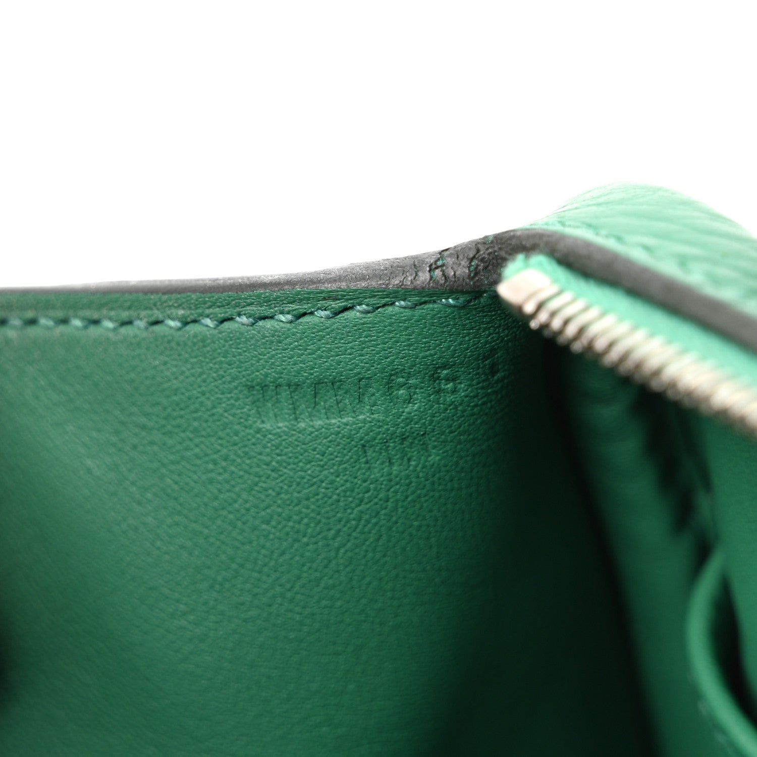 Hermes Taurillon Clemence Mini Lindy 20 Vert Vertigo 7 of 11