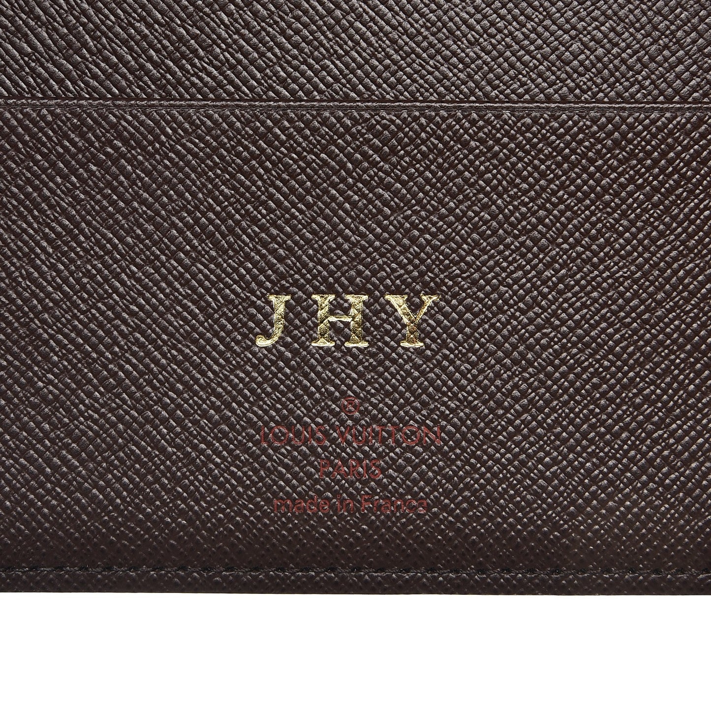 Damier Ebene Medium Ring Agenda Cover