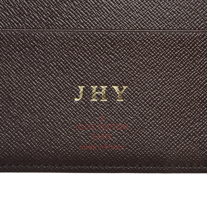 Louis Vuitton Damier Ebene Medium Ring Agenda Cover 6 of 7