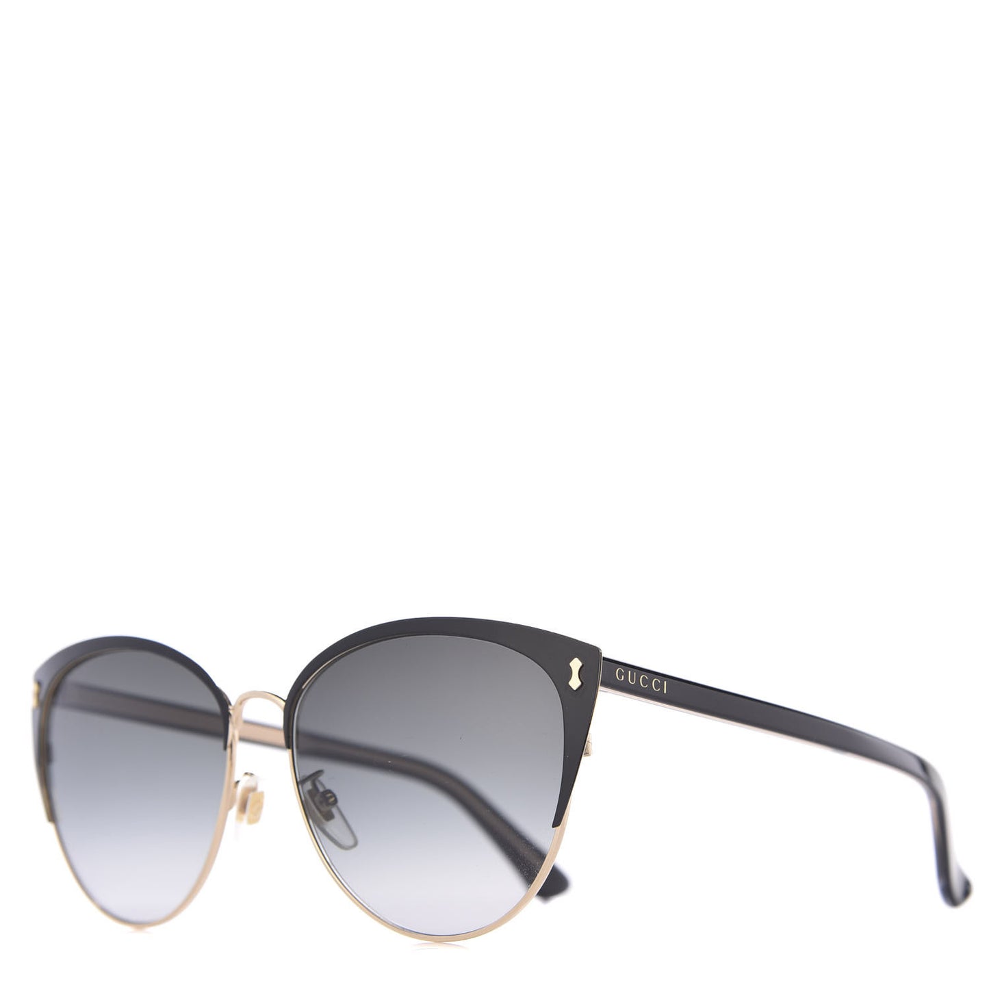 Acetate Cat Eye Sunglasses GG0197SK Black