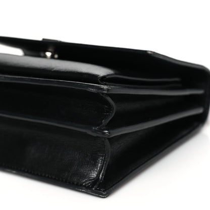 Saint Laurent Calfskin Medium Monogram Sunset Black 10 of 11