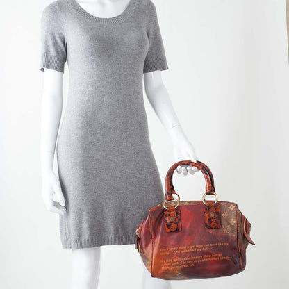 Louis Vuitton Richard Prince Mancrazy Jokes Bag 2 of 9