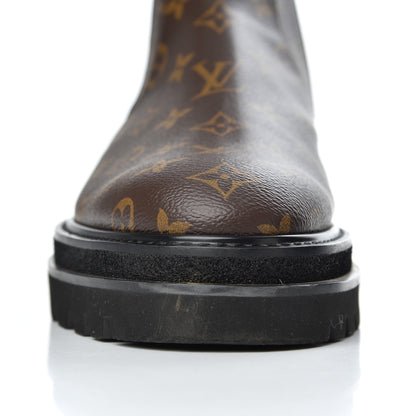 Louis Vuitton Monogram Mens Black Ice Chelsea Boots 9 9 of 13