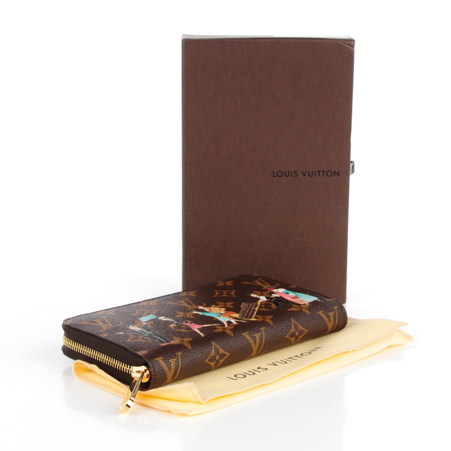 Louis Vuitton Monogram Illustre Zippy Wallet Rose 4 of 7