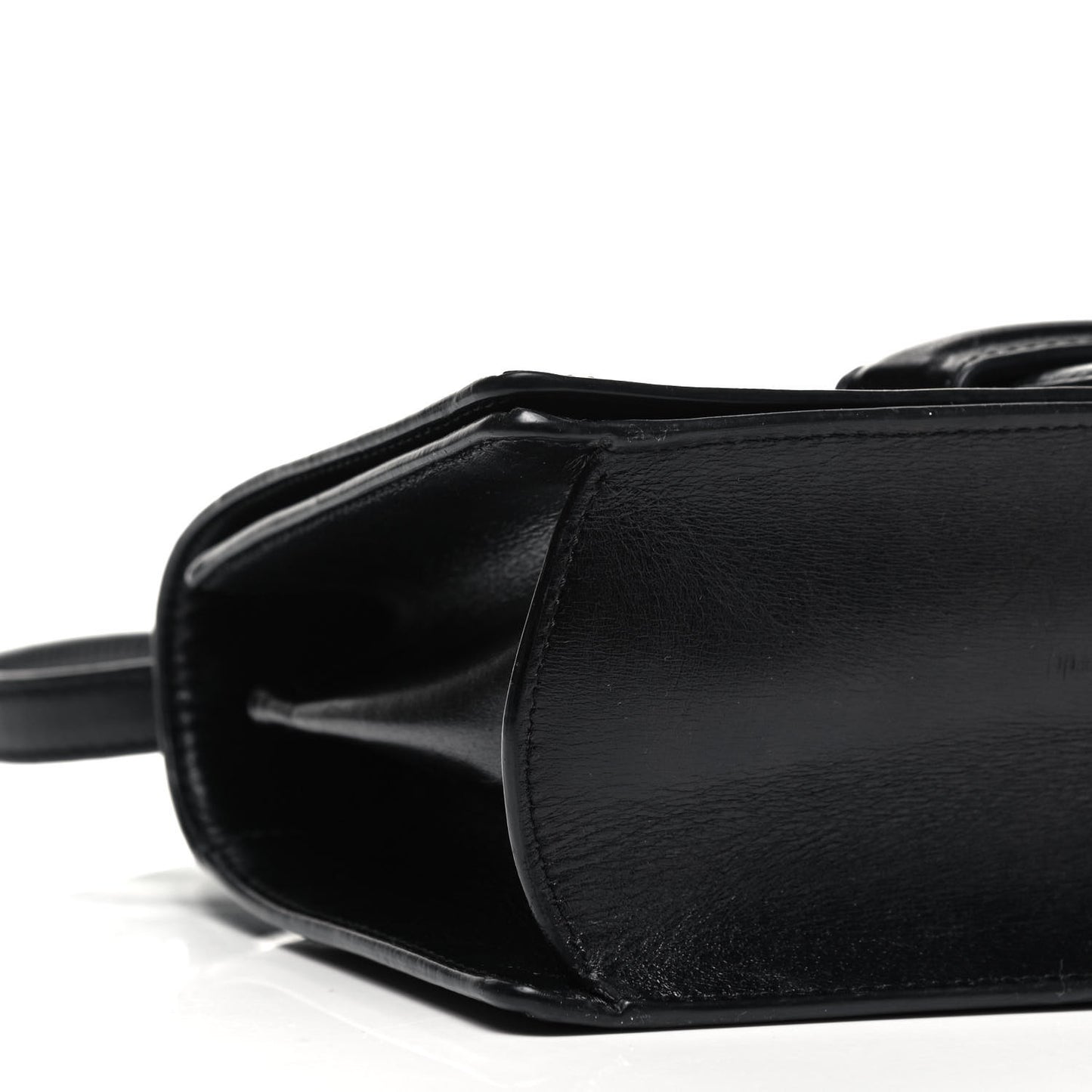 Calfskin Medium Barcelona Shoulder Bag Black