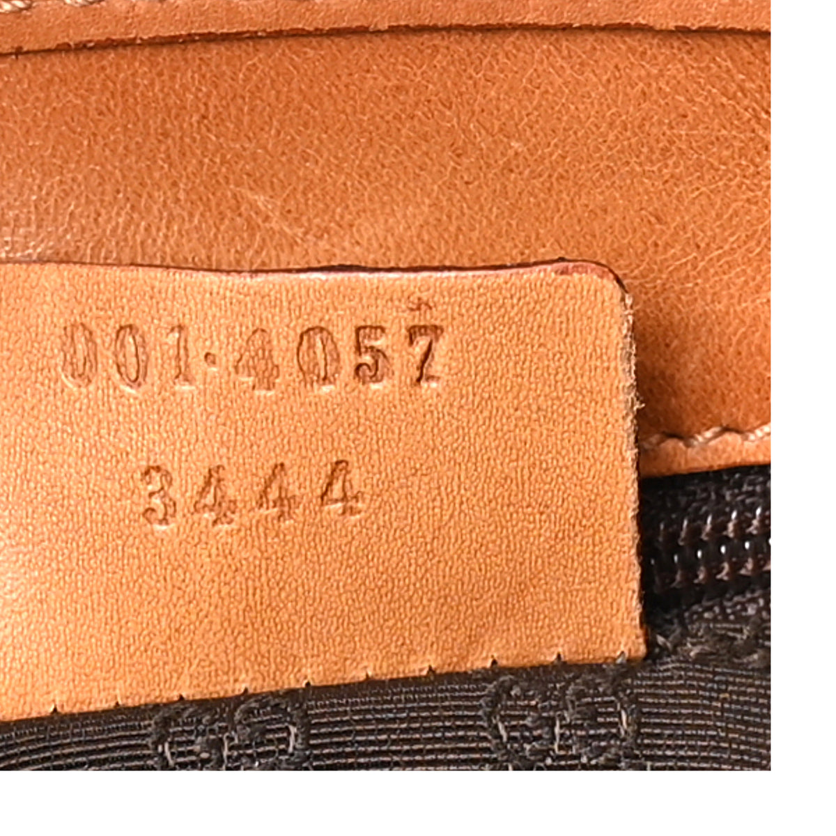 Calfskin Web Lobster Clasp Lock Jackie O Hobo Brown