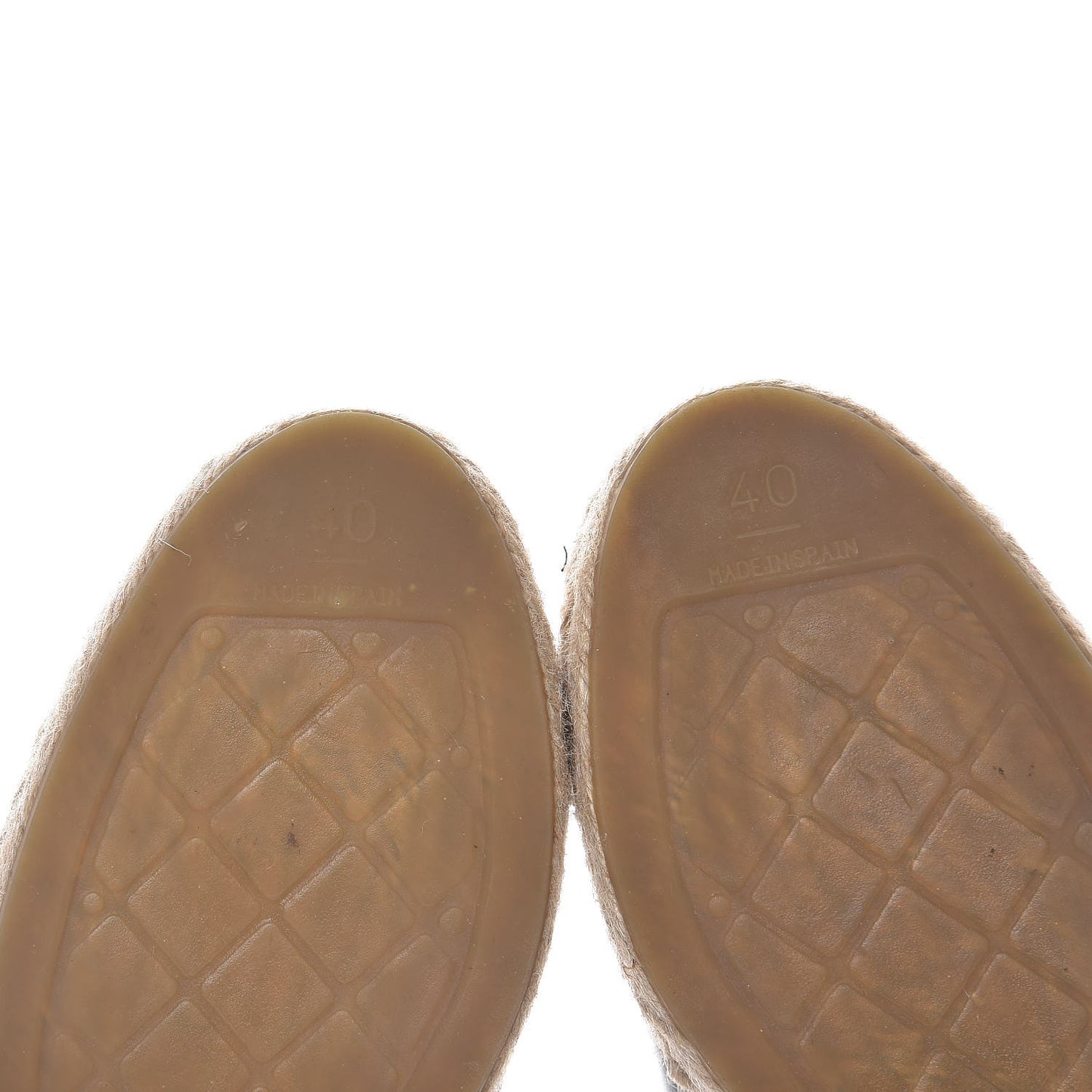 Lambskin CC Espadrilles 40 Black