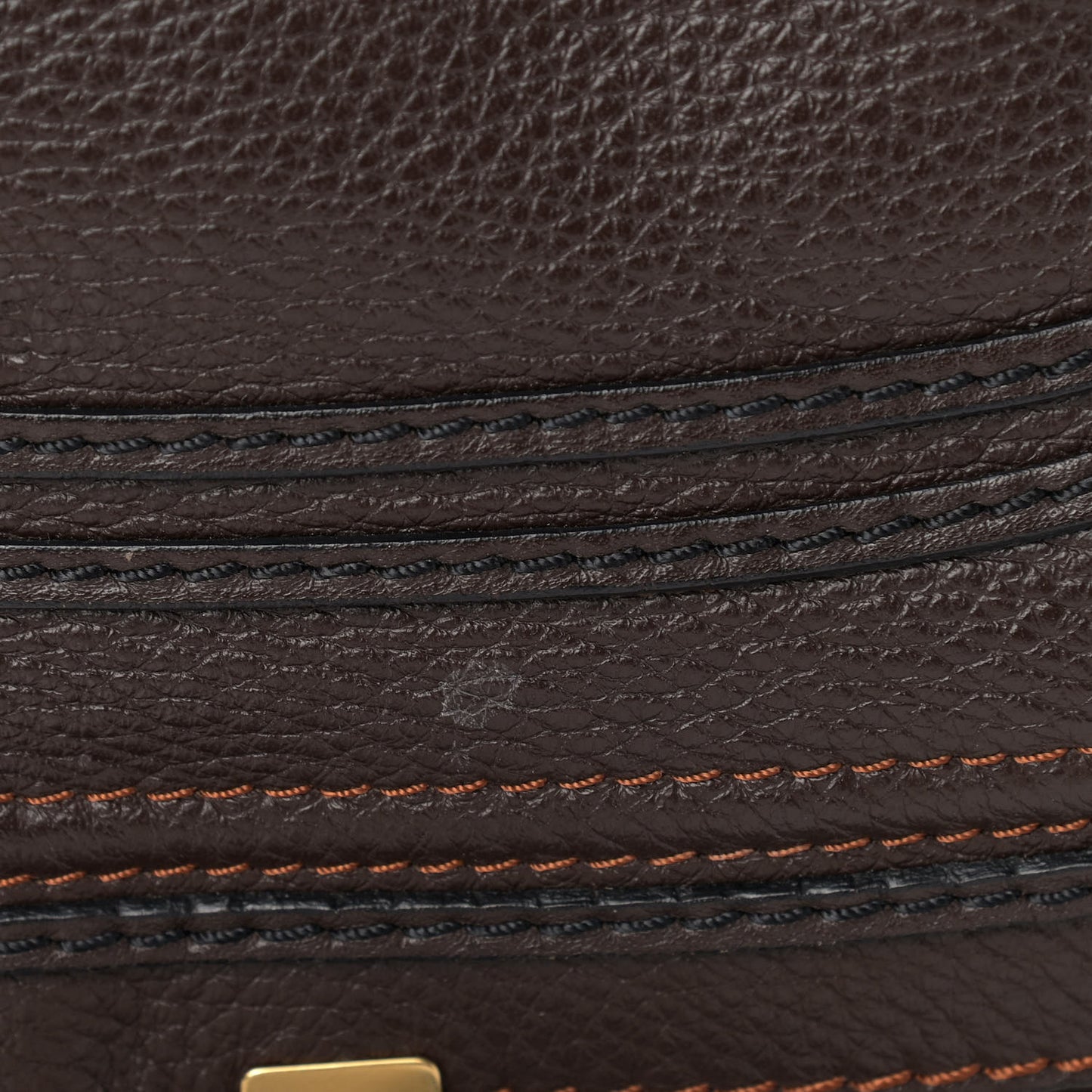 Calfskin Large Marcie Satchel Truffle