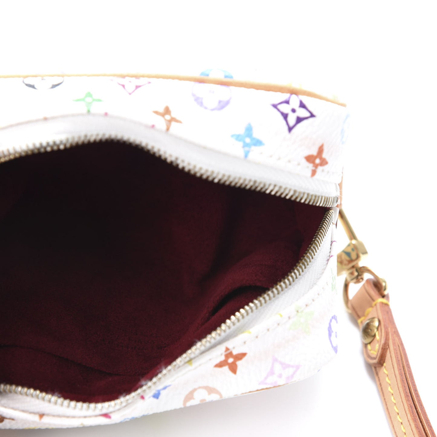 Monogram Multicolor Trousse Wapity White