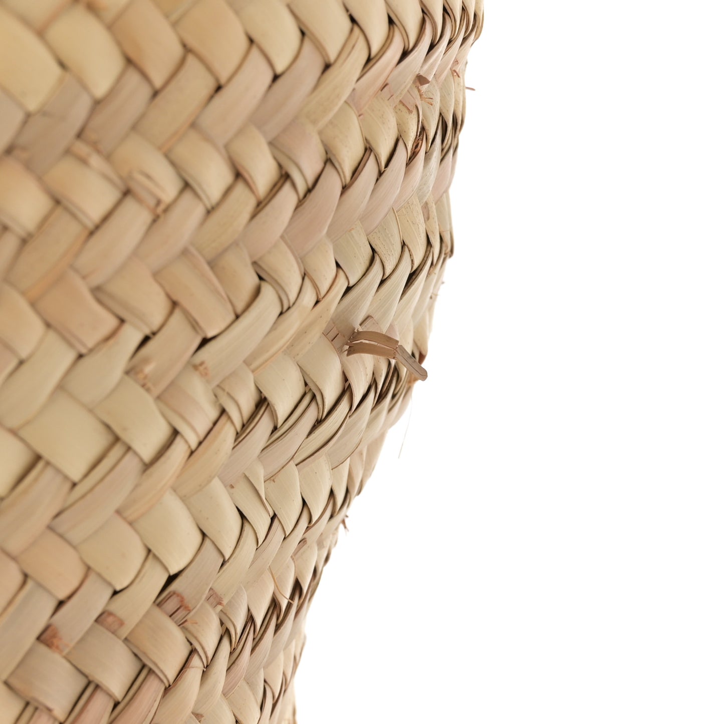Raffia Basket Tote Bag Natural Tan