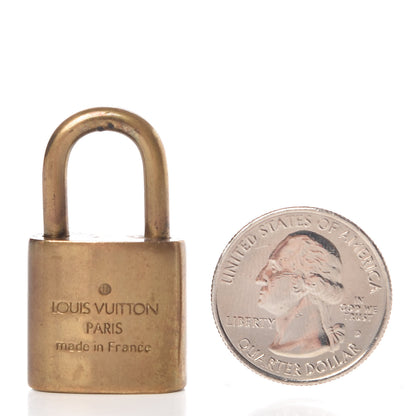 Louis Vuitton Brass Lock and Key Set #321 2 of 2