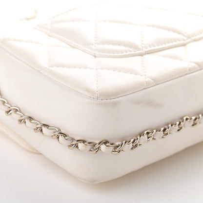 Chanel Lambskin Quilted Small My Precious Flap White 12 of 18