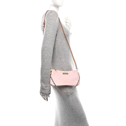 Louis Vuitton Monogram Denim Liv Pochette Washed Pink 2 of 9