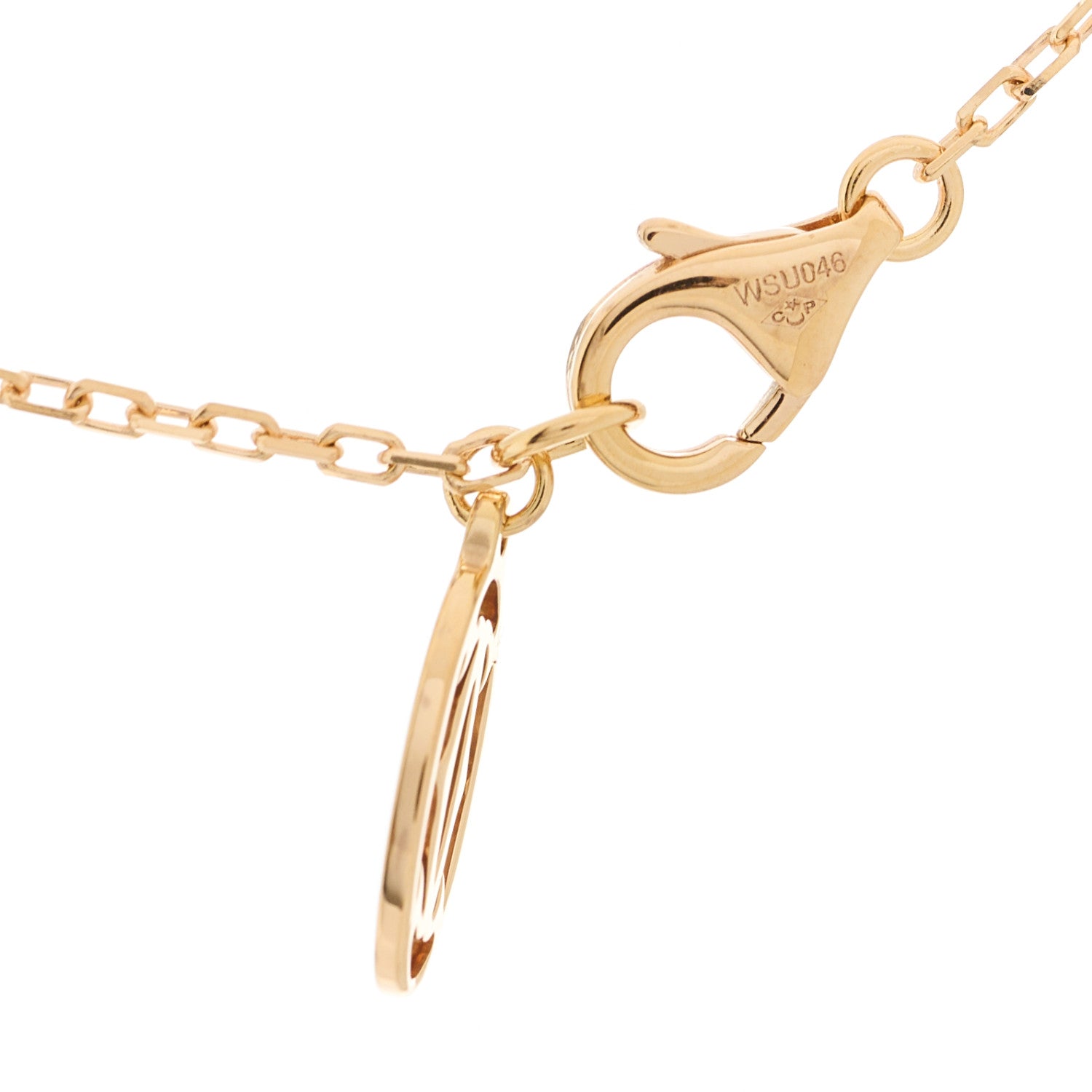 Cartier 18K Pink Gold Pink Sapphire D'Amour Pendant Necklace 5 of 6