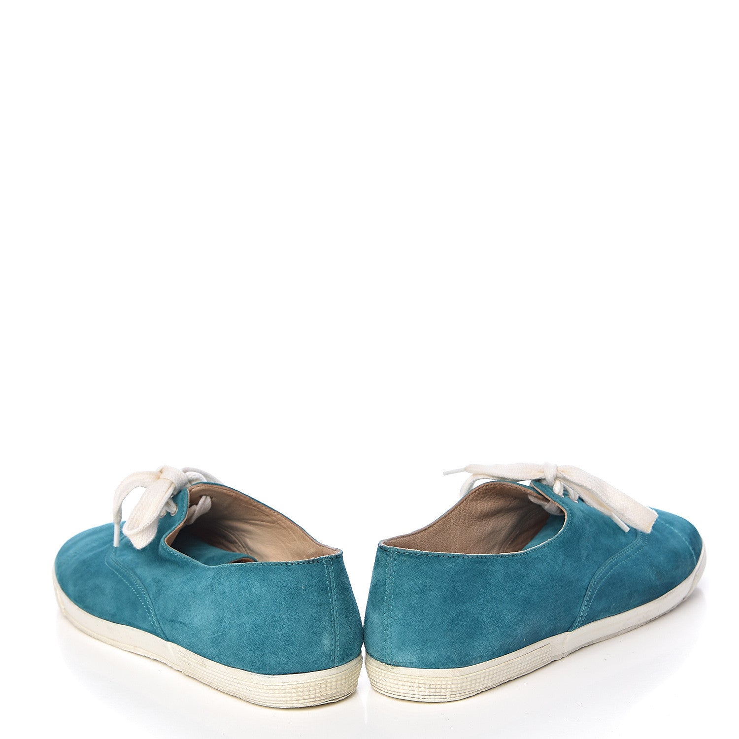 Chanel Suede CC Sneakers 40 Blue 13 of 14