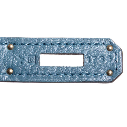 Hermes Fjord Birkin 35 Bleu Tempete 9 of 10