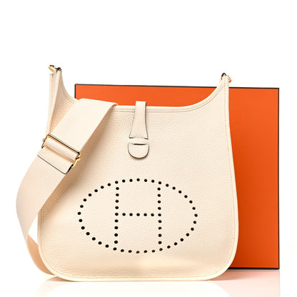 Hermes Taurillon Clemence Evelyne III PM Nata 11 of 11