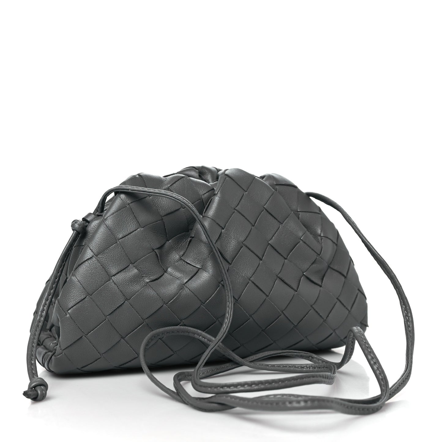 Nappa Intrecciato The Mini Pouch Thunder