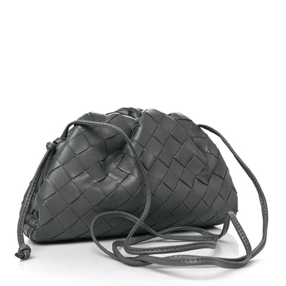 Bottega Veneta Nappa Intrecciato The Mini Pouch Thunder 3 of 10