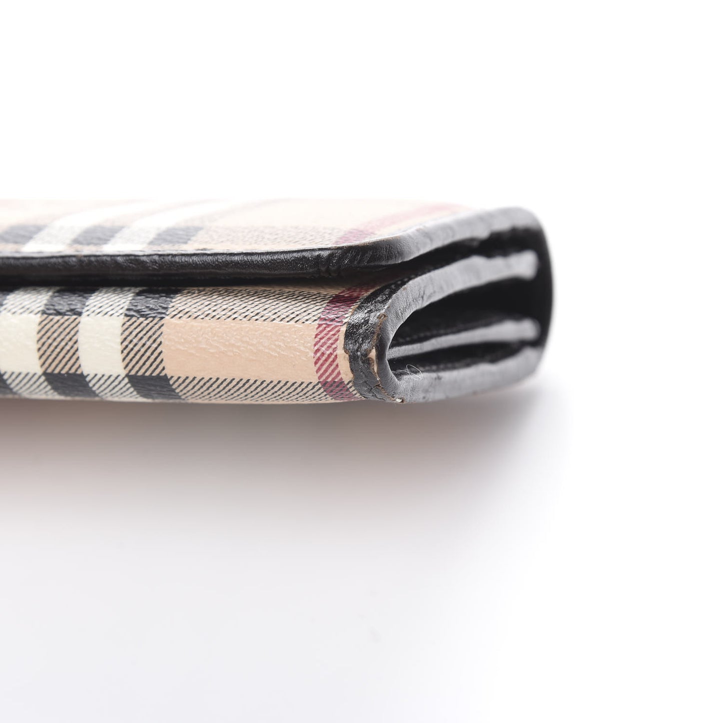 Haymarket Check Penrose Continental Wallet Chocolate