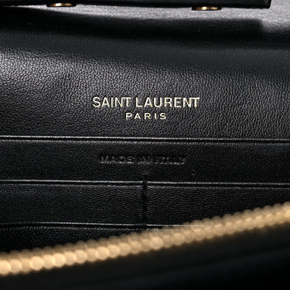 Saint Laurent Calf Hair Monogram Chain Wallet Leopard 4 of 14