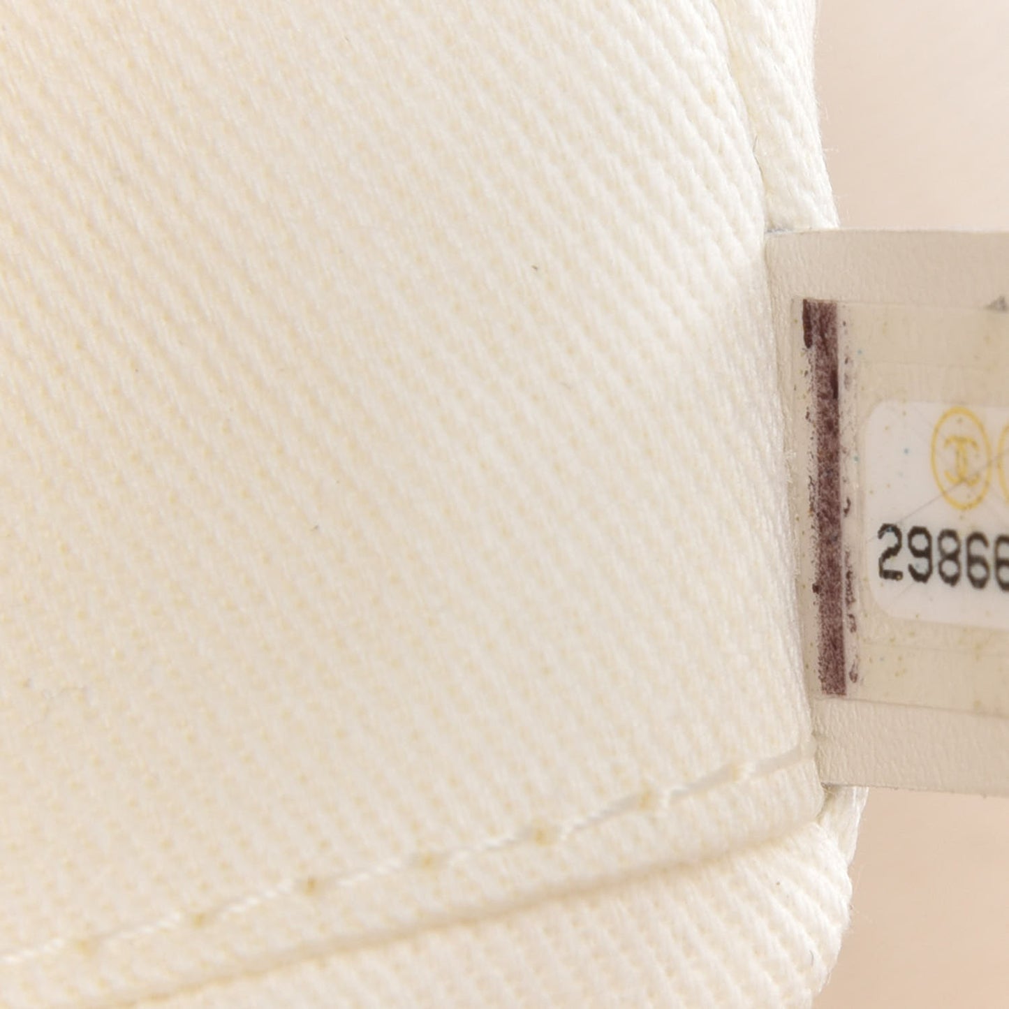 Canvas Pearl Medium Deauville Tote Ecru Beige