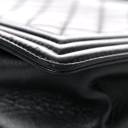 Chanel Caviar Quilted New Medium Boy Flap So Black 11 of 19