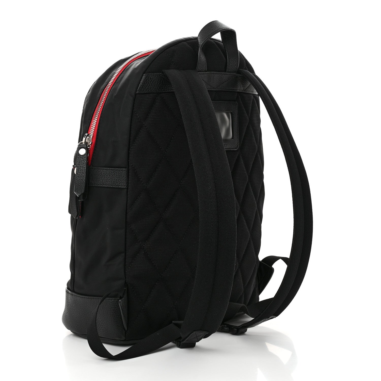 Burberry Nylon Medium Logo Backpack Black 3 of 11
