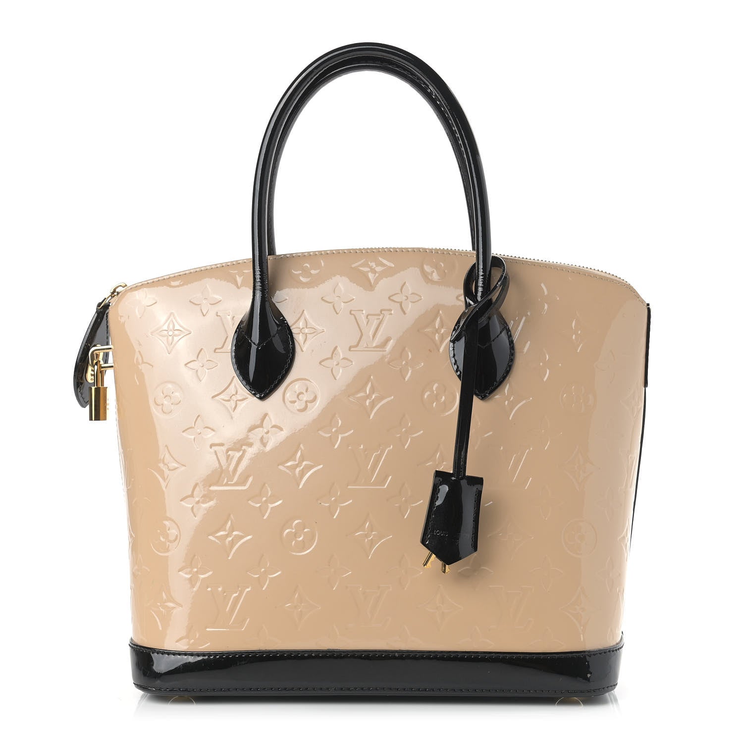 Louis Vuitton Vernis Lockit PM Dune 1 of 11