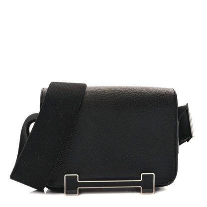 Hermes Chevre Mysore Geta Black 1 of 9