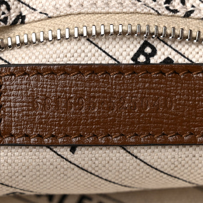 Balenciaga X GUCCI GG Monogram Azalea Calfskin Neo Classic Silver Hardware Medium City Beige Ebony Brown Sugar 8 of 11