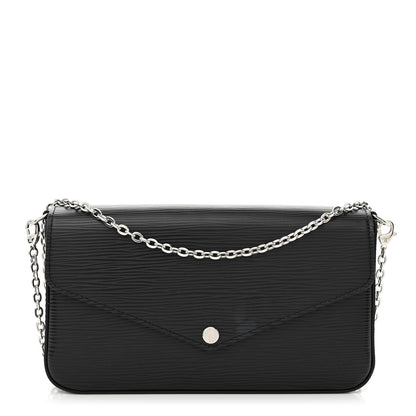 Louis Vuitton Epi Pochette Felicie Black 3 of 14