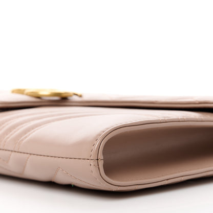 Gucci Calfskin Matelasse GG Marmont Clutch Porcelain Rose 11 of 11