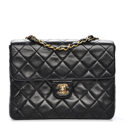 Chanel Lambskin Quilted Small Flap Black 1 of 9