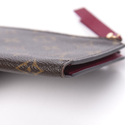 Louis Vuitton Monogram Adele Wallet Fuchsia 7 of 8