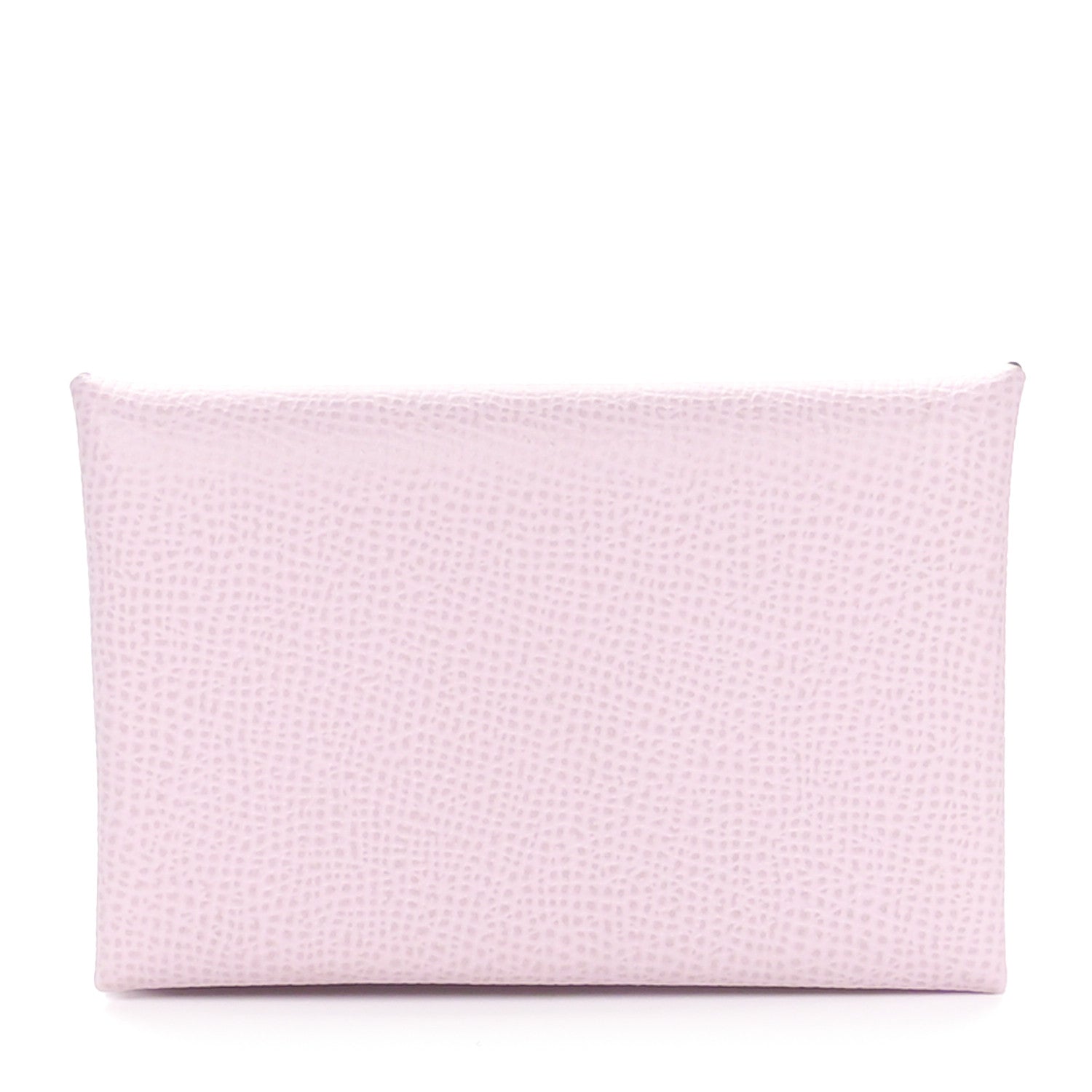 Hermes Epsom Calvi Duo Card Case Mauve Pale 1 of 9