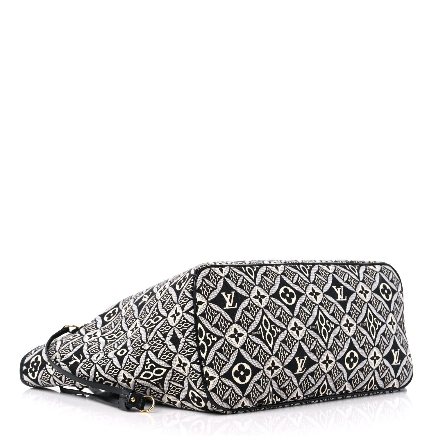 Louis Vuitton Jacquard Since 1854 Neverfull MM Grey 5 of 11
