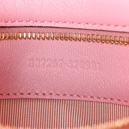 Gucci Lambskin Matelasse Medium GG Marmont Shoulder Bag Light Pink 7 of 12