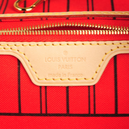 Louis Vuitton Monogram Jungle Dots Neo Neverfull MM Coquelicot Denim 6 of 8