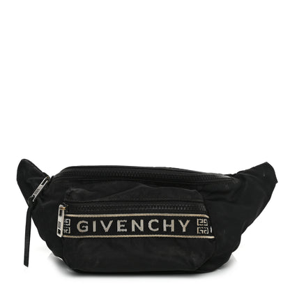 Givenchy Nylon Logo Belt Bag Black 1 of 14