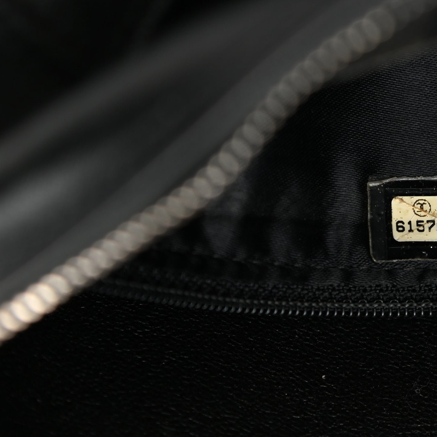 Lambskin Stitched Camera Case Black