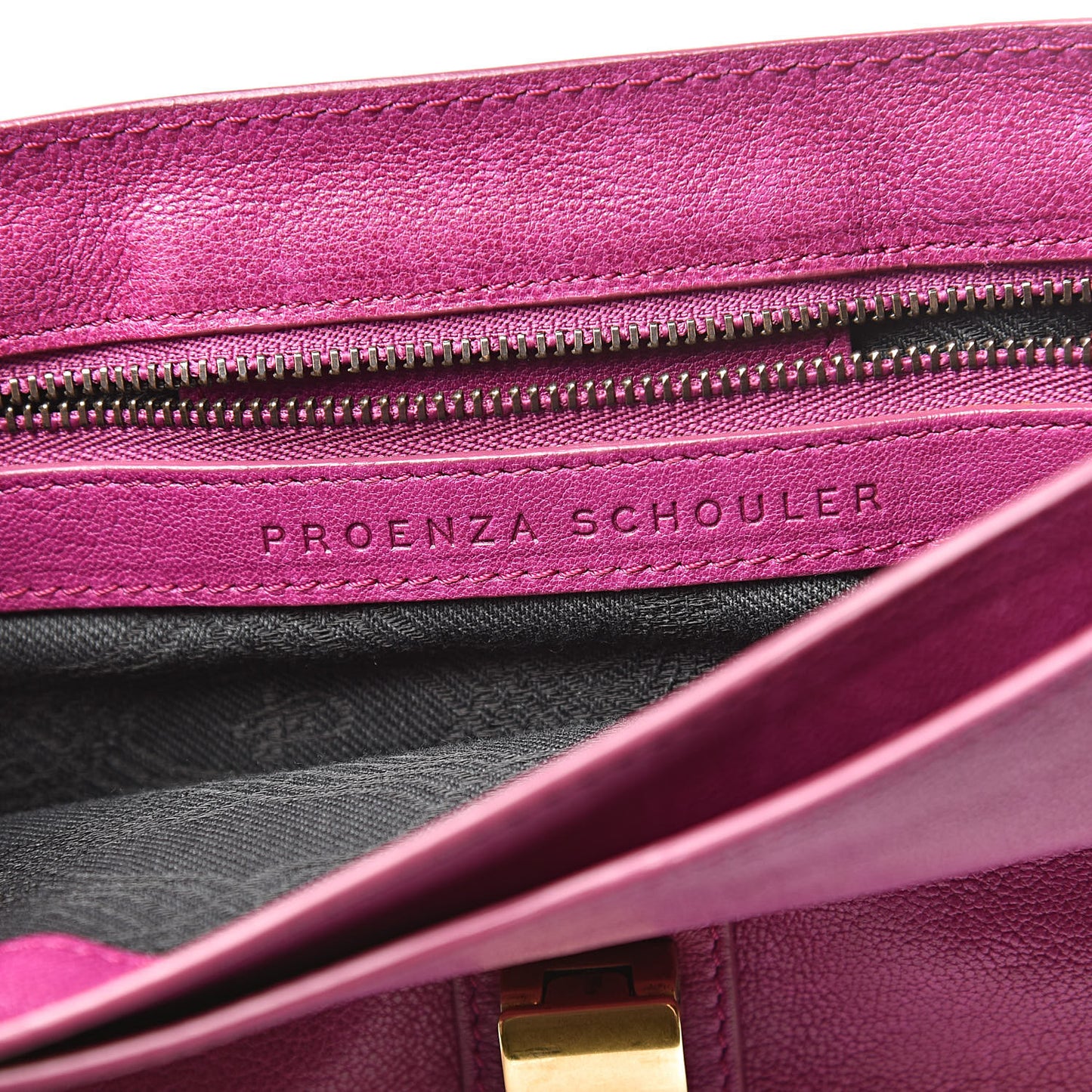 Suede PS1 Pochette Clutch Grape