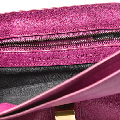 Proenza Schouler Suede PS1 Pochette Clutch Grape 6 of 12