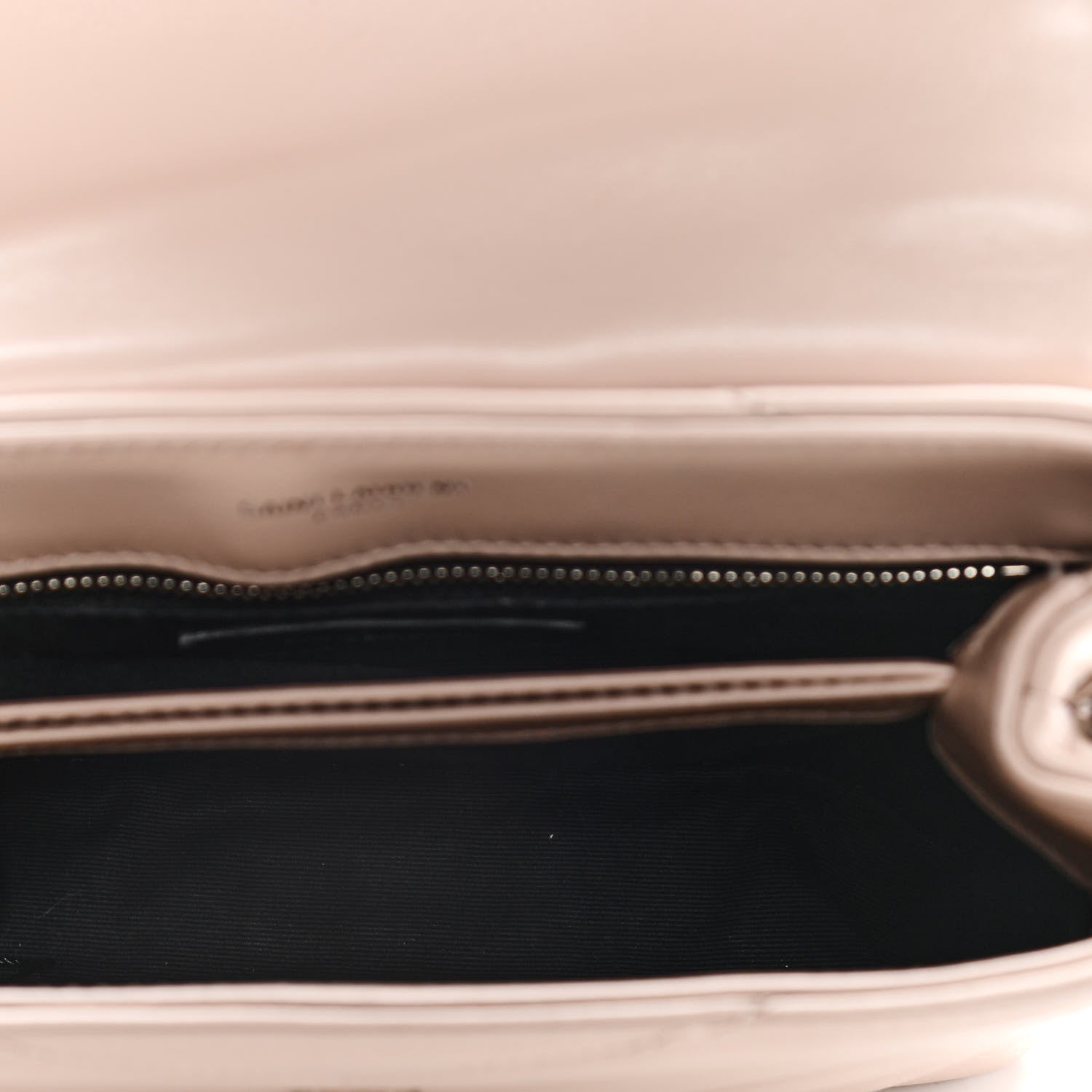 Saint Laurent Calfskin Y Quilted Monogram Toy Loulou Crossbody Bag Light Natural 5 of 20