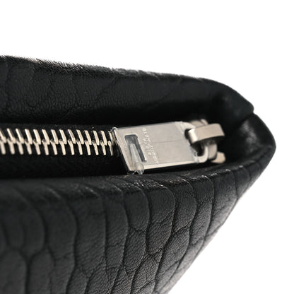Saint Laurent Calfskin Large Puffy Pouch Black 11 of 11