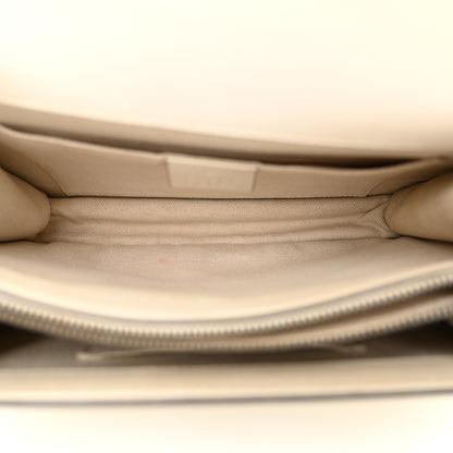 Gucci Calfskin Bamboo Web Medium Dionysus Top Handle Bag White Blue Hibiscus Red 5 of 15