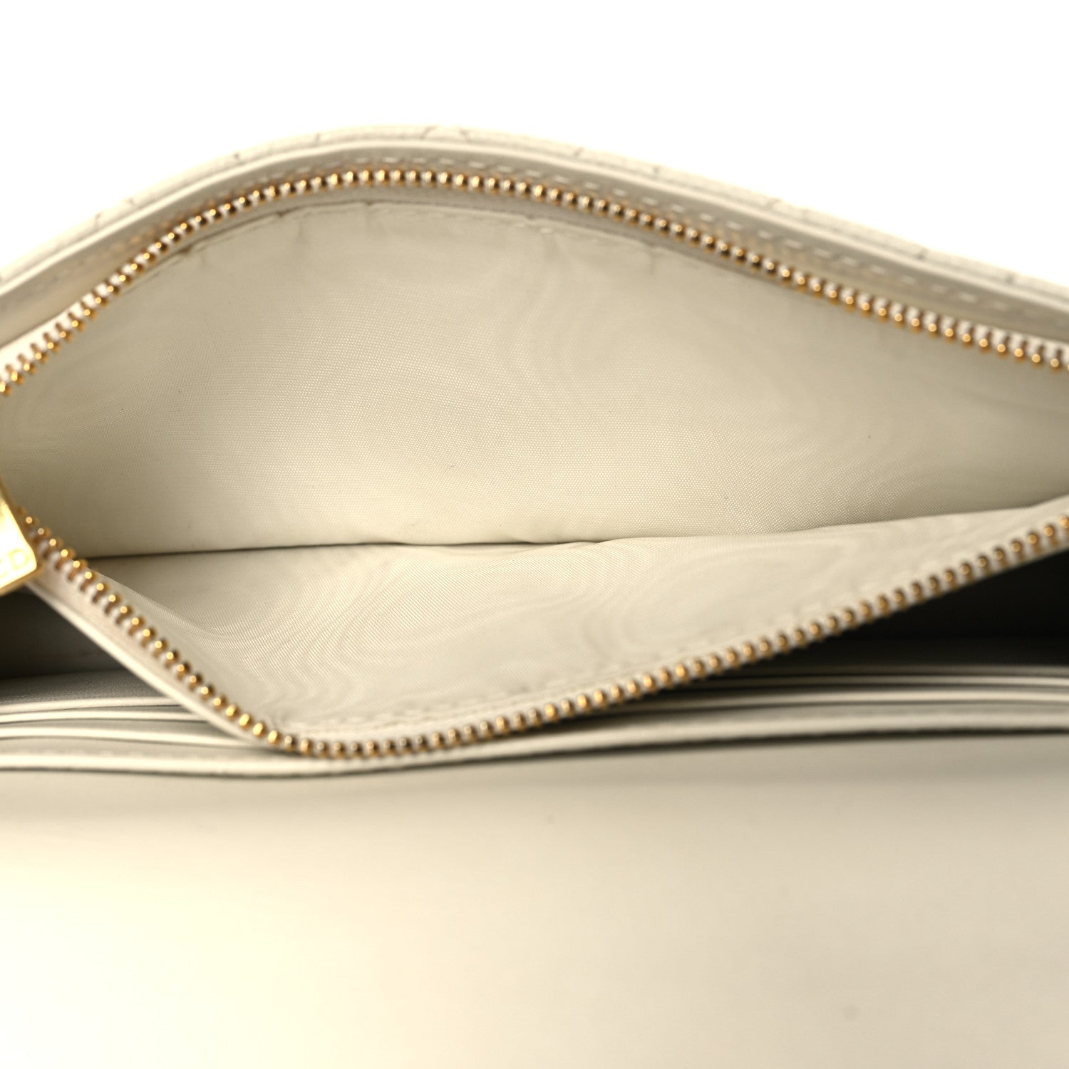 Christian Dior Supple Calfskin Caro Pouch with Chain Latte 6 of 13